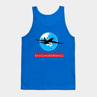 aeronautical engineering aerospace engineer airplane Tank Top